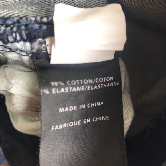 Neon Blonde High Rise Distressed Skinny Jeans - Picture 6 of 13